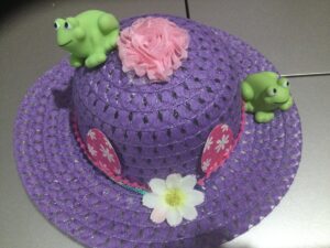 Purple Spring Hat