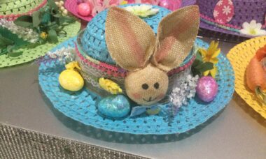 DIY Spring Easter hat